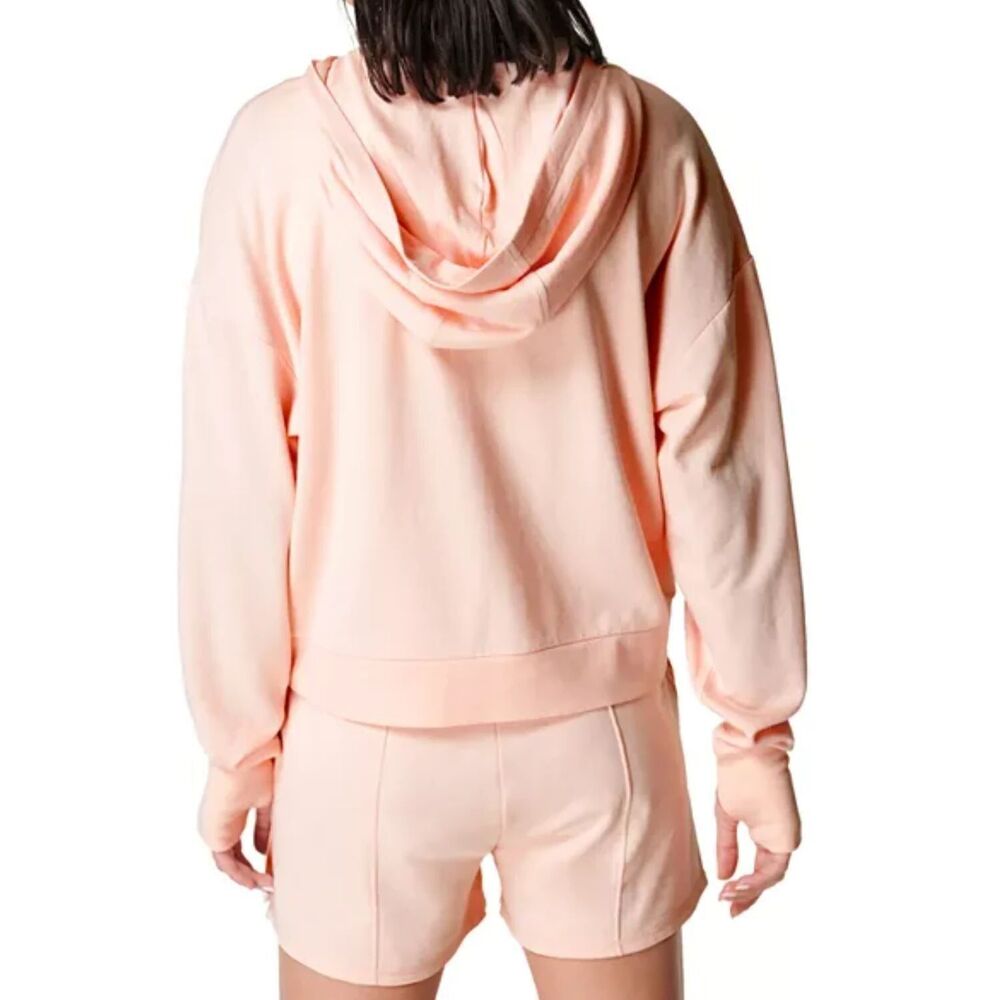 Sweaty Betty Womens Hoodie Size 8 M Pink After Class Relaxed Pullover Sweatshirt - Picture 2 of 10